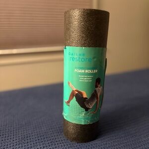 Gaiam Restore 12-inch Compact High-Density Foam Roller - Brand New
